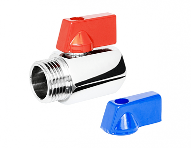 Кран шаровой мини TIM - 1/2' (ВР/НР)