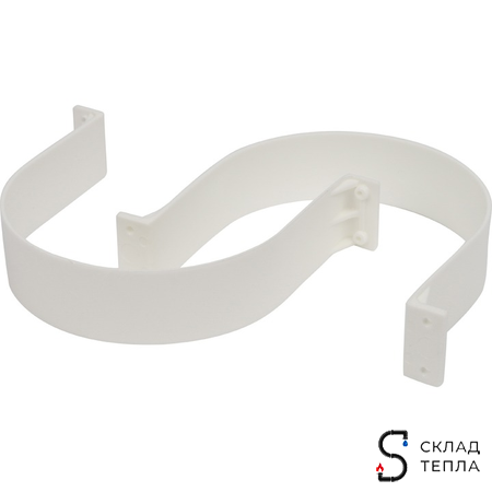 Комплект прохода через стену для коаксиального дымохода STOUT D60/100 мм (универсальный). Вид 11.