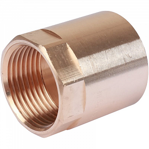 Переход на внутреннюю резьбу Sanha 35х1'  для медных труб под пайку 4270g