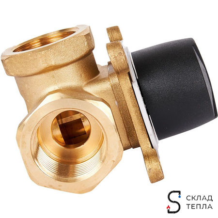 Клапан смесительный трехходовой STOUT - 1". Вид 5.