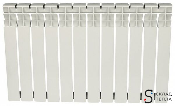 Радиатор биметаллический ROMMER Profi Bm 500 - 14 секций. Вид 2.