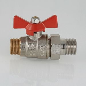 Кран шаровой с американкой VALTEC BASE 3/4" (НР/НГ, ручка бабочка) Кран шаровой с американкой VALTEC BASE 3/4' (НР/НГ, ручка бабочка)