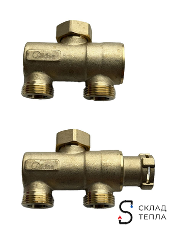 Комплект 3-х ходового клапана  для котла универсальный Thermex dLine U. Вид 7.