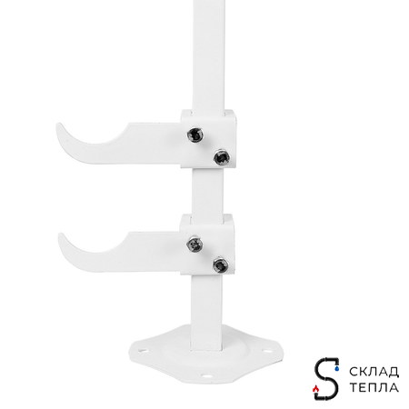 Кронштейн напольный SMART для секционных радиаторов высотой 200 - 600 мм (2шт). Вид 3.