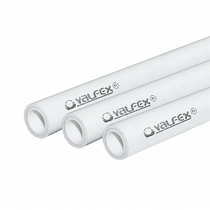 Труба полипропиленовая армированная алюминием Valfex - 25x4,2 (PN25)L-1м