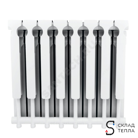 Радиатор алюминиевый Ogint Delta Plus 500 7 секций. Вид 13.