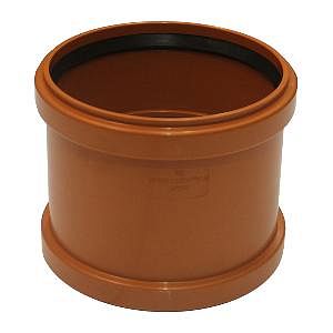 Муфта ремонтная для наружней канализации Агригазполимер - D110 мм, (цвет рыжый)