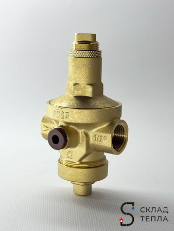 Редуктор давления мембранный Zeissler - 1/2" (ВР/ВР, PN25). Вид 3.