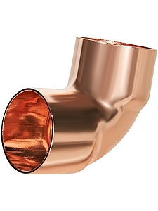 Отвод ВП короткий 90° JINTIAN 5090 - 15 (под пайку, для медных труб) 2шт