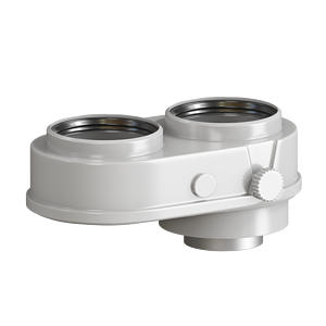 Адаптер моноблочный Rommer переход с Ø60/100 на 80/80 конденсационный