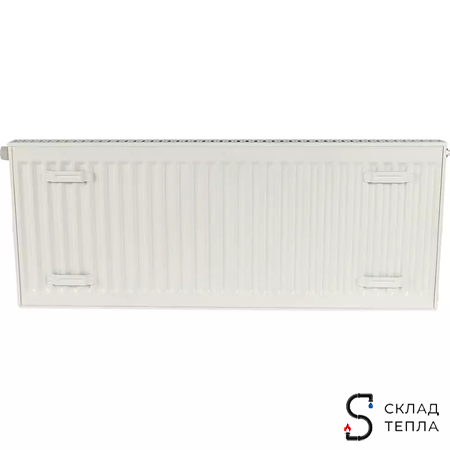 Радиатор стальной KERMI FTV 12 - высота 400 мм, длина 700 мм с нижним подключением. Вид 4.