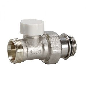 Клапан ручной регулировки прямой LUXOR DD 138 - 1/2' (резьба метрическая, для CD 457)