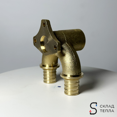 Водорозетка проходная VALFEX - 16 x 1/2" (для труб из сшитого полиэтилена). Вид 26.