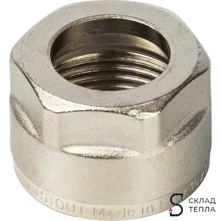 Соединение резьбозажимное STOUT - 3/4" для пластиковых труб 16x2,0 (1шт). Вид 5.