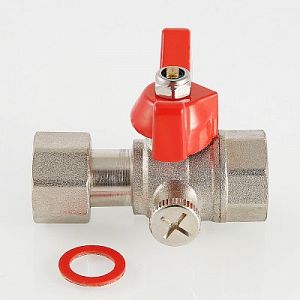 Кран шаровой для подключения манометра 1/2" x 1/4" Valtec Кран шаровой для подключения манометра 1/2' x 1/4' Valtec