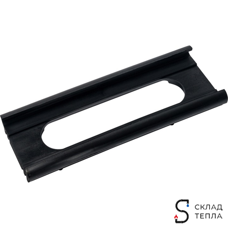 STOUT Элемент дымохода конденсац.угол 87° DN80 м/п PP-FE с кронштейном. Вид 10.