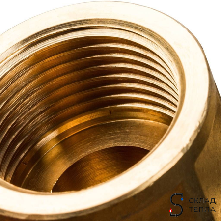 Тройник комбинированный с внутренней резьбой STOUT - 32 x 1" (для труб из сшитого полиэтилена). Вид 9.