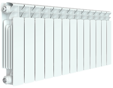 Радиатор биметаллический Rifar Base 350 - 13 секций Радиатор биметаллический Rifar Base 350 - 13 секций