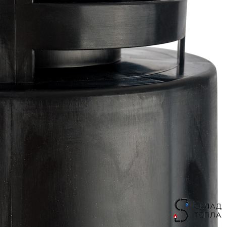 Финальный участок вертикальный для коаксиального дымохода STOUT D60/100 мм (для  конденсац. котла). Вид 5.