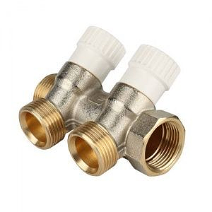 Коллектор регулирующий STOUT- 3/4' (НР/ВР) на 2 контура 3/4' (EK)