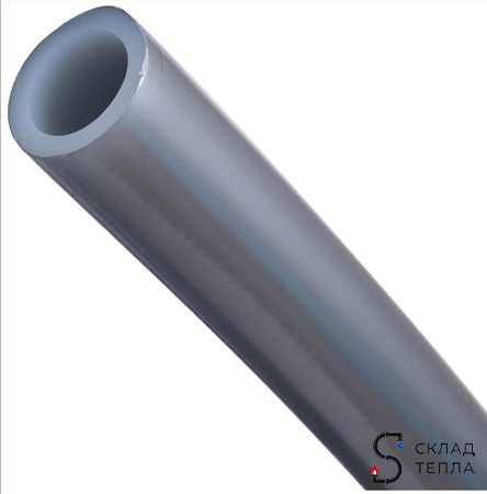 Труба из сшитого полиэтилена Zeissler - 16x2,2 (PE-Xa/EVOH, PN10, Tmax 90°C, бухта 10м, цвет серый). Вид 3.