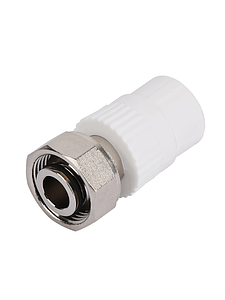 Переход на накидную гайку евроконус TIM - 20 x 3/4' (комплект - 3 шт)