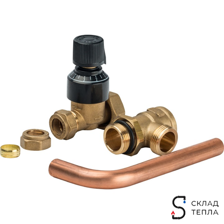 Байпас для комплекта насосной группы STOUT - 3/4". Вид 1.