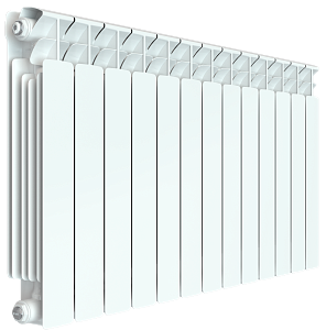 Радиатор биметаллический Rifar Base 500 - 13 секций Радиатор биметаллический Rifar Base 500 - 13 секций