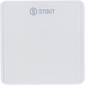 STOUT Беспроводной комнатный датчик C-8r, белый STOUT Беспроводной комнатный датчик C-8r, белый