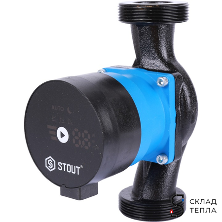 Насос циркуляционный Stout mini pro 32-80. Вид 1.