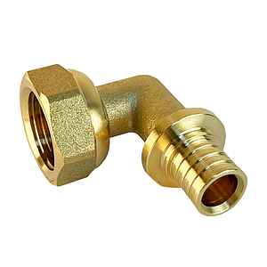 Переход на накидную гайку угловой VALFEX - 20х1/2' (для труб из сшитого полиэтилена)