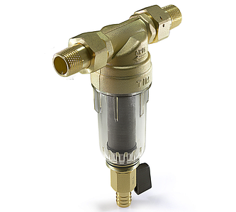 Фильтр без манометра 1/2' стеклянный корпус