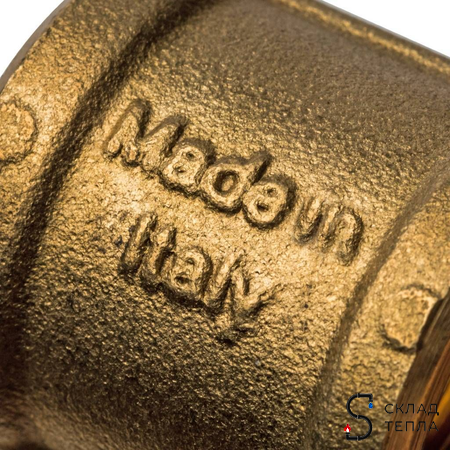 Муфта латунная резьбовая STOUT - 1/2" (4шт). Вид 6.