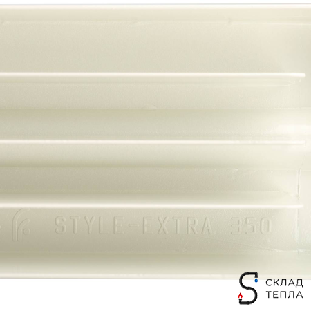 Радиатор биметаллический GLOBAL STYLE EXTRA 350 - 5 секции. Вид 8.