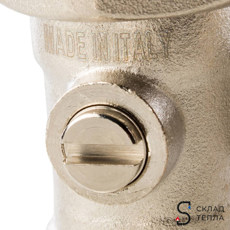 Узел нижнего подключения прямой STOUT - 3/4" (для двухтрубной системы). Вид 12.