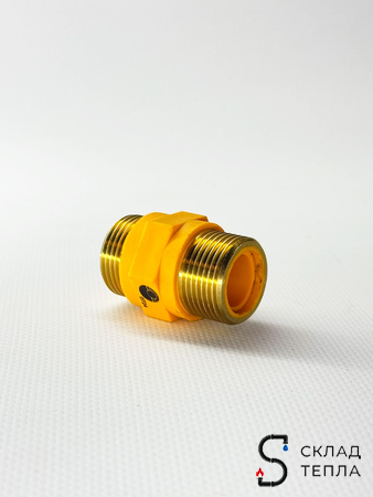 Муфта диэлектрическая Valfex 1/2" НР/НР. Вид 4.