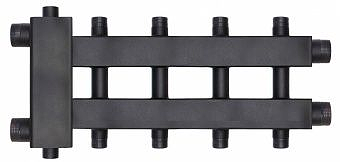 Коллектор котельной разводки ROMMER 2+2+1 (дублер компакт) с гидроразделителем 1'1/2 