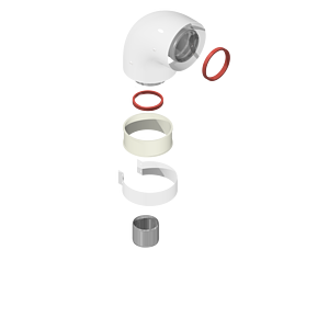 Отвод Rommer 60/100 (Baxi (кроме ECO Nova/Classic), Vaillant, Viessmann)