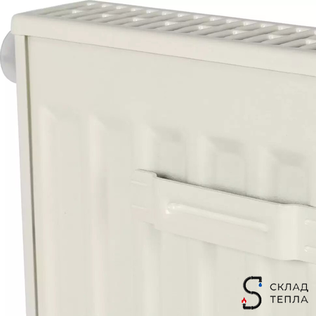 Радиатор стальной KERMI FTV 12 - высота 500 мм, длина 1600 мм с нижним подключением. Вид 4.