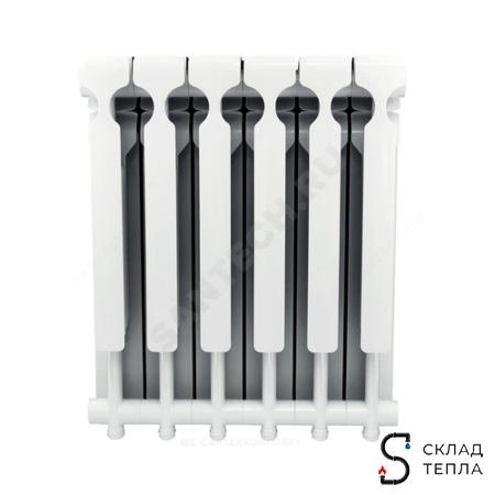 Радиатор алюминиевый Ogint Classic 500 8 секций. Вид 8.