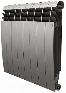 Радиатор алюминиевый Royal Thermo Biliner Alum 500 Silver Satin  - 8 секций