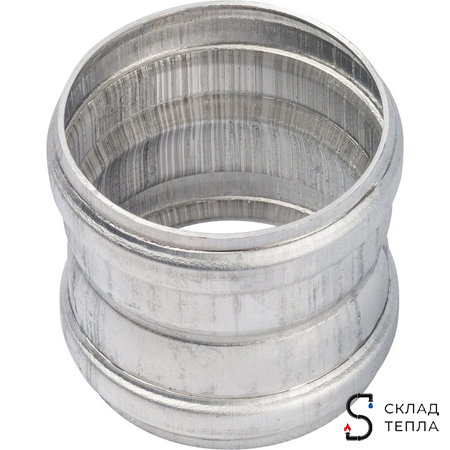 Муфта соединительная для коаксиального дымохода STOUT D60/100 мм. Вид 2.