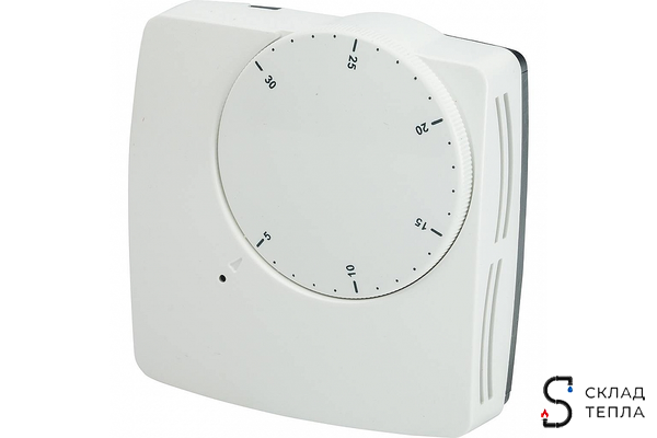 Комнатный термостат WFHT (5-30 C ) WATTS (нормально закрытый, 230В). Вид 1.