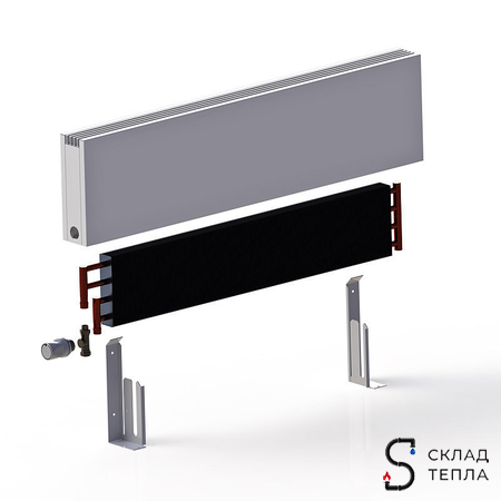 Конвектор настенный Itermic  ITW.600.150.1300 (5948 Вт). Вид 1.