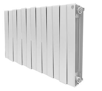 Радиатор биметаллический Royal Thermo PianoForte 500 Bianco Traffico (Белый) - 13 секций