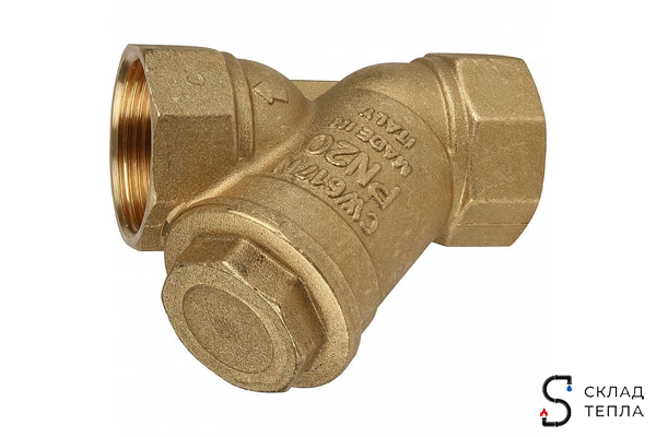 Фильтр грубой очистки ITAP 192 - 1 1/4" (ВР/ВР, сетка 500 мкр.). Вид 3.