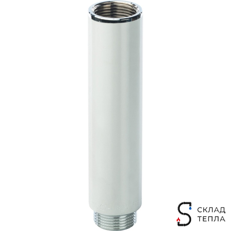 Удлинитель резьбовой STOUT - 3/4" длина 70 мм (НР/ВР, цвет хромированный). Вид 3.