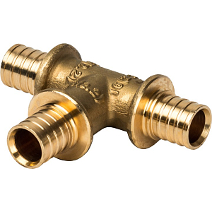 Тройник переходной Rommer - 25х20х16 (для труб из сшитого полиэтилена)