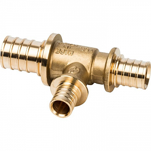 Тройник переходной STOUT - 25 x 16 x 20 (для труб из сшитого полиэтилена)