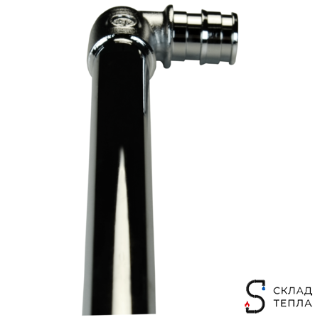 Подключение к радиатору Г-образное РОС - 20 (длина 300мм, аналог Uponor и Usystems). Вид 3.